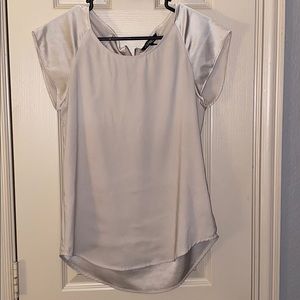 Express zip back blouse